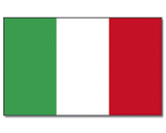 Italien Querformat-Leihfahne 200 x 120 cm