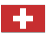 Schweiz Querformat-Leihfahne 200 x 120 cm