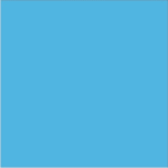 Folie sk hellblau 125 cm 70 µ