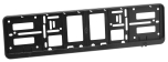 License plate holder, license plate frame, black
