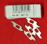 10 Ersatzklingen Kreisschneider