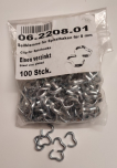 Schienenverbinder 150 mm, für Kederschienen